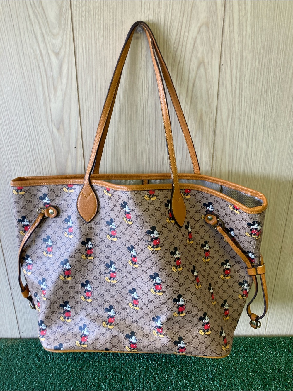 Designer Inspired Mickey Mouse Tote Bag (OKPM-05-020)